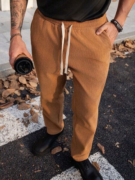 Pantalon Jogging Côtelé