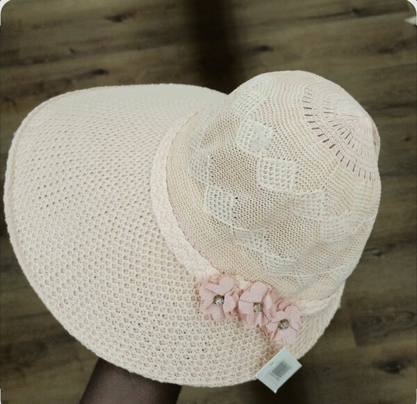 Chapeau d'été en paille chic
