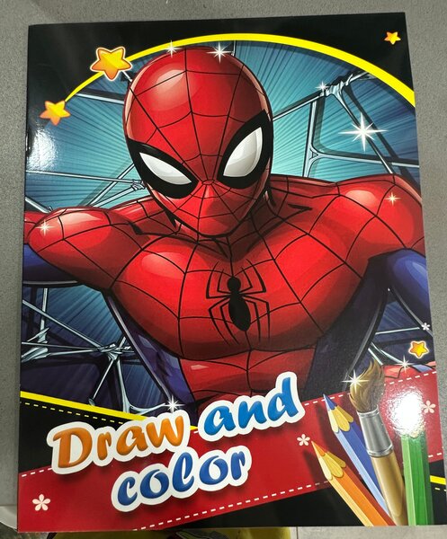Livre de coloriage héros
