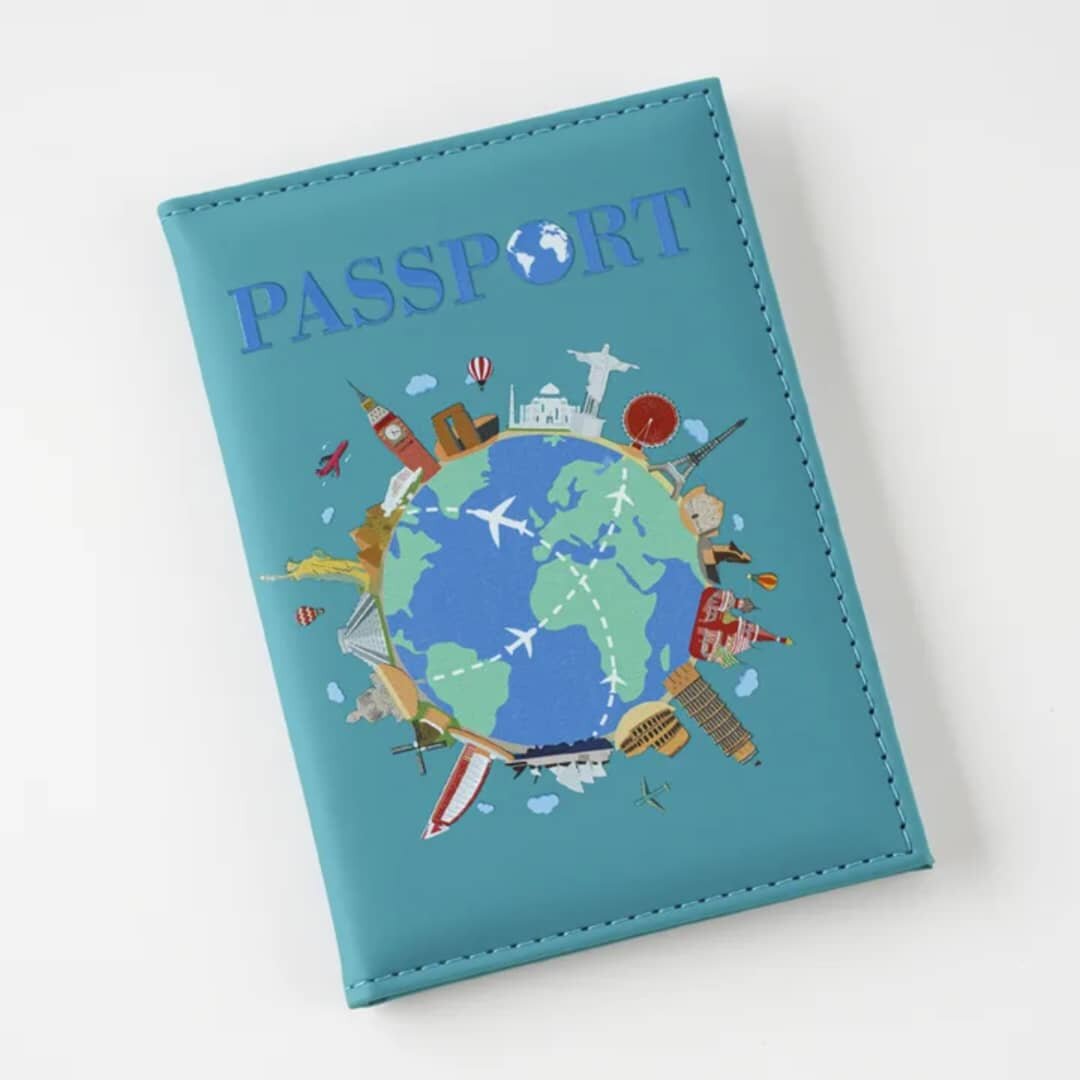Etui Passeport Voyage Coloré