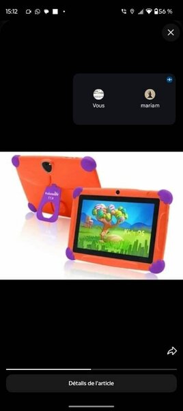 Tablette Enfant Protection