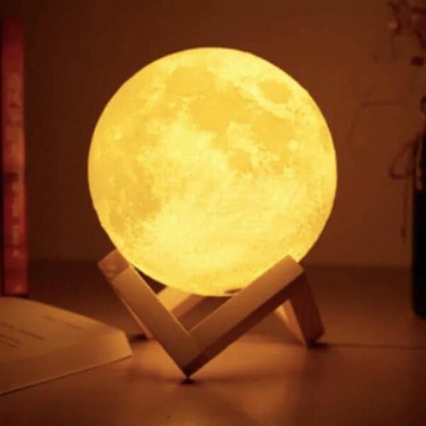 Lune Lampe veilleuse 3D