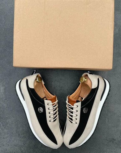 Chaussures homme luxe noir et blanc