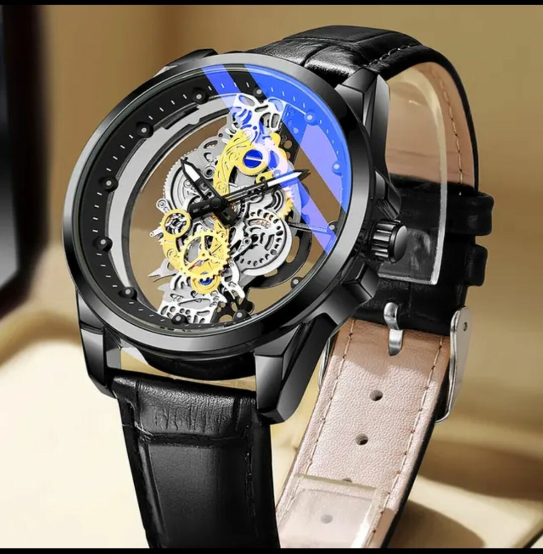 Montre Skeleton Homme Luxe