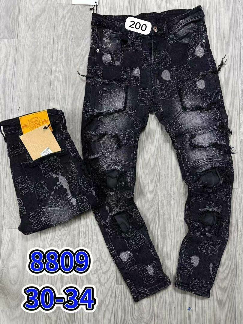 Jeans slim déchirés homme