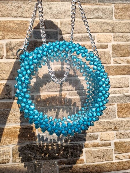 Sugar beaded hand bag
