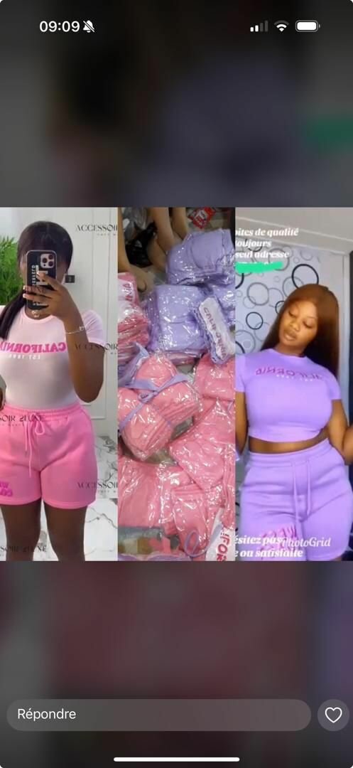 Ensemble décontracté coloré