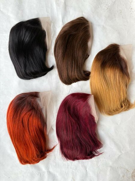 Perruque lisse taille 10