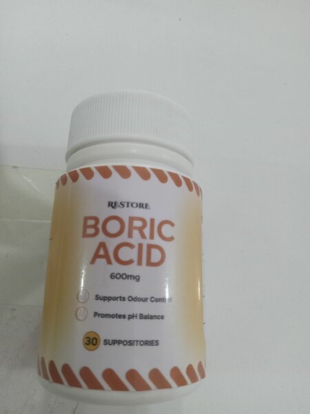 Boric acid pessaries