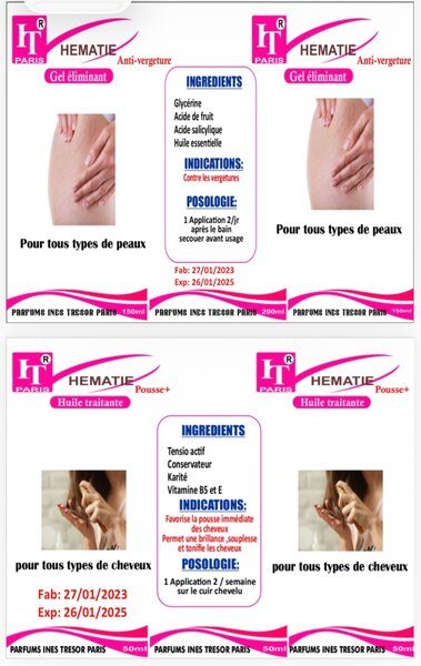 HÉMATIE crème visages