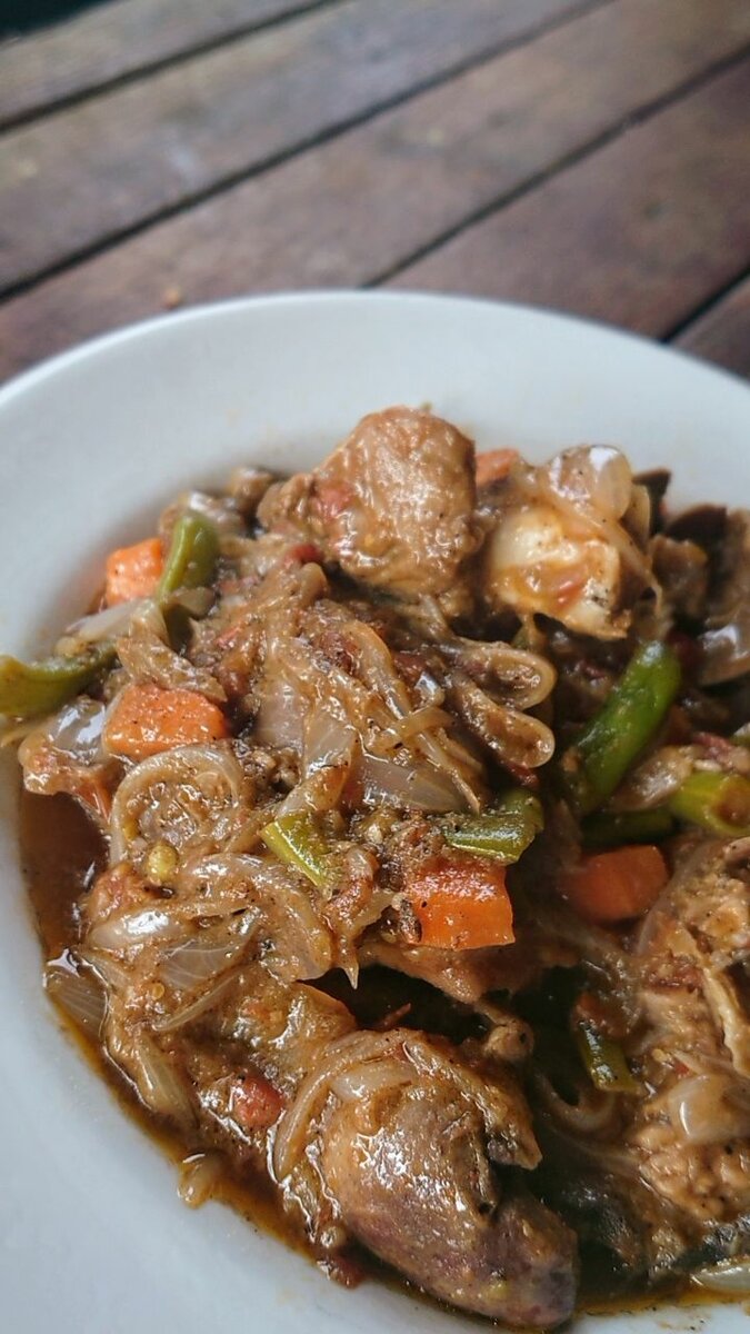 Ragoût de poulet aux légumes