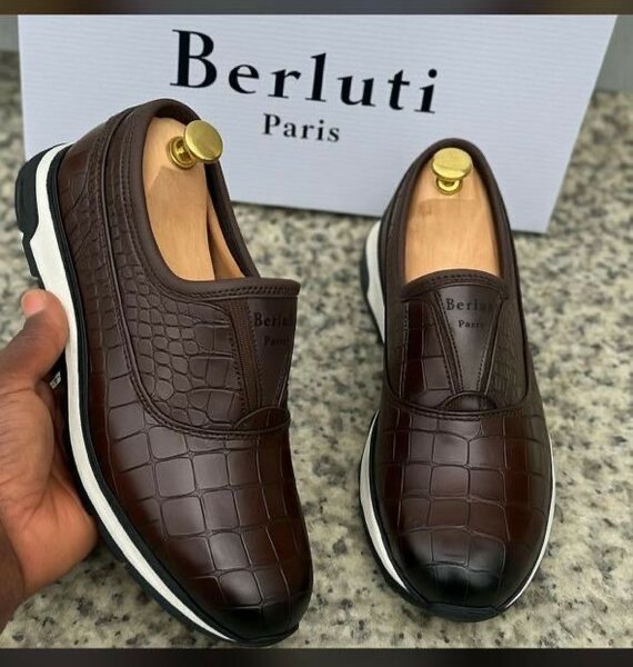 Mocassins en cuir pour hommes
