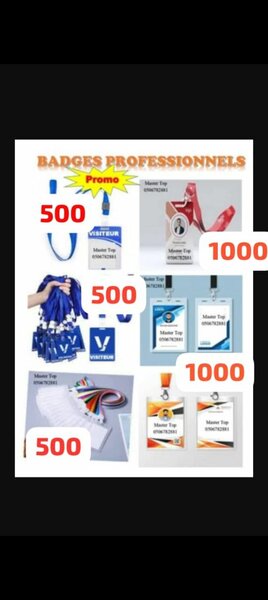 Badges Professionnels