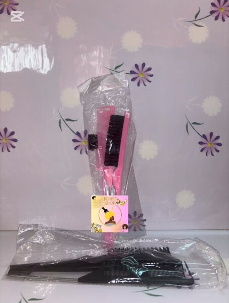 Ensemble Brosse et Peigne Coiffure