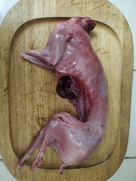 Viande de Lapin Frais Découpée