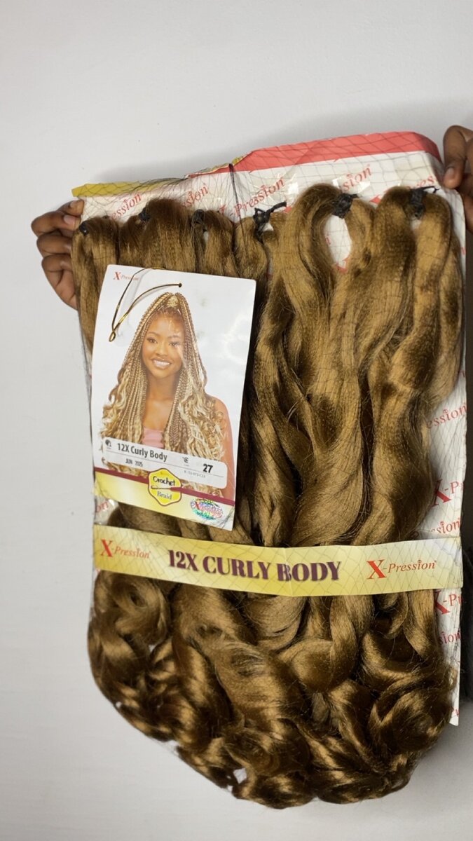 Mèche bouclée X-pression