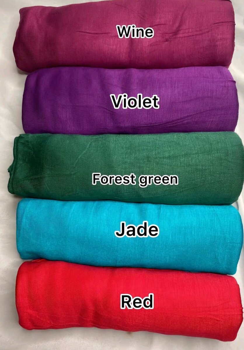 Plain Jersey Scarf