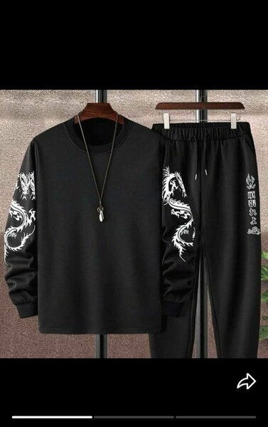 Ensemble sweat dragon noir