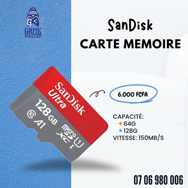 Carte Mémoire SanDisk