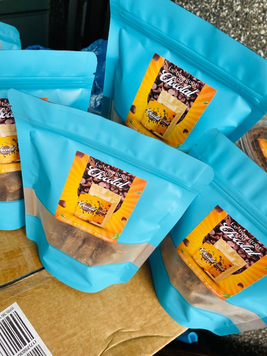 Délicieux Carrés de Chocolat