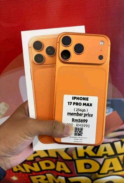 iPhone 17 Pro Max 256Go Orange