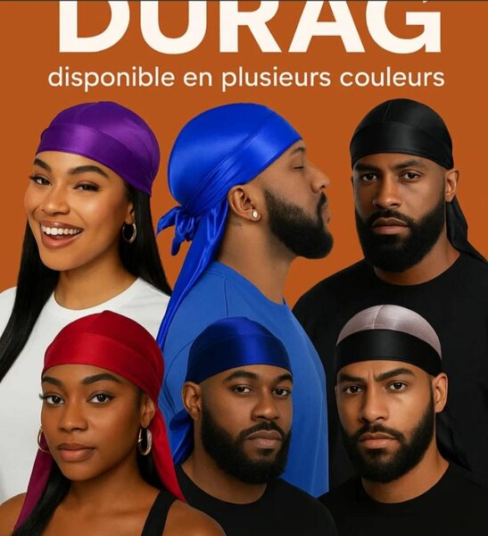 Durag en Soie Coloré
