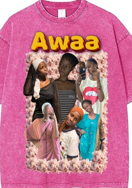 T-shirt personnalisée Awaa