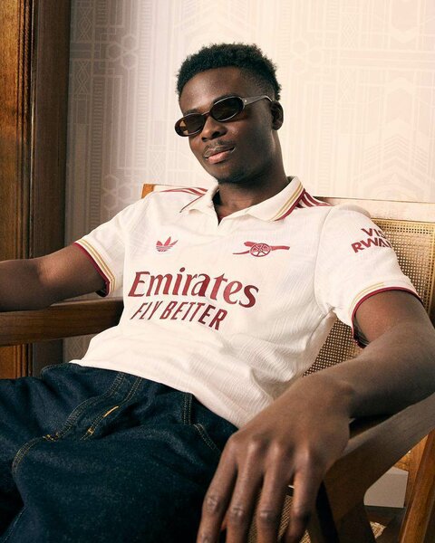 Maillot de Football Blanc Homme