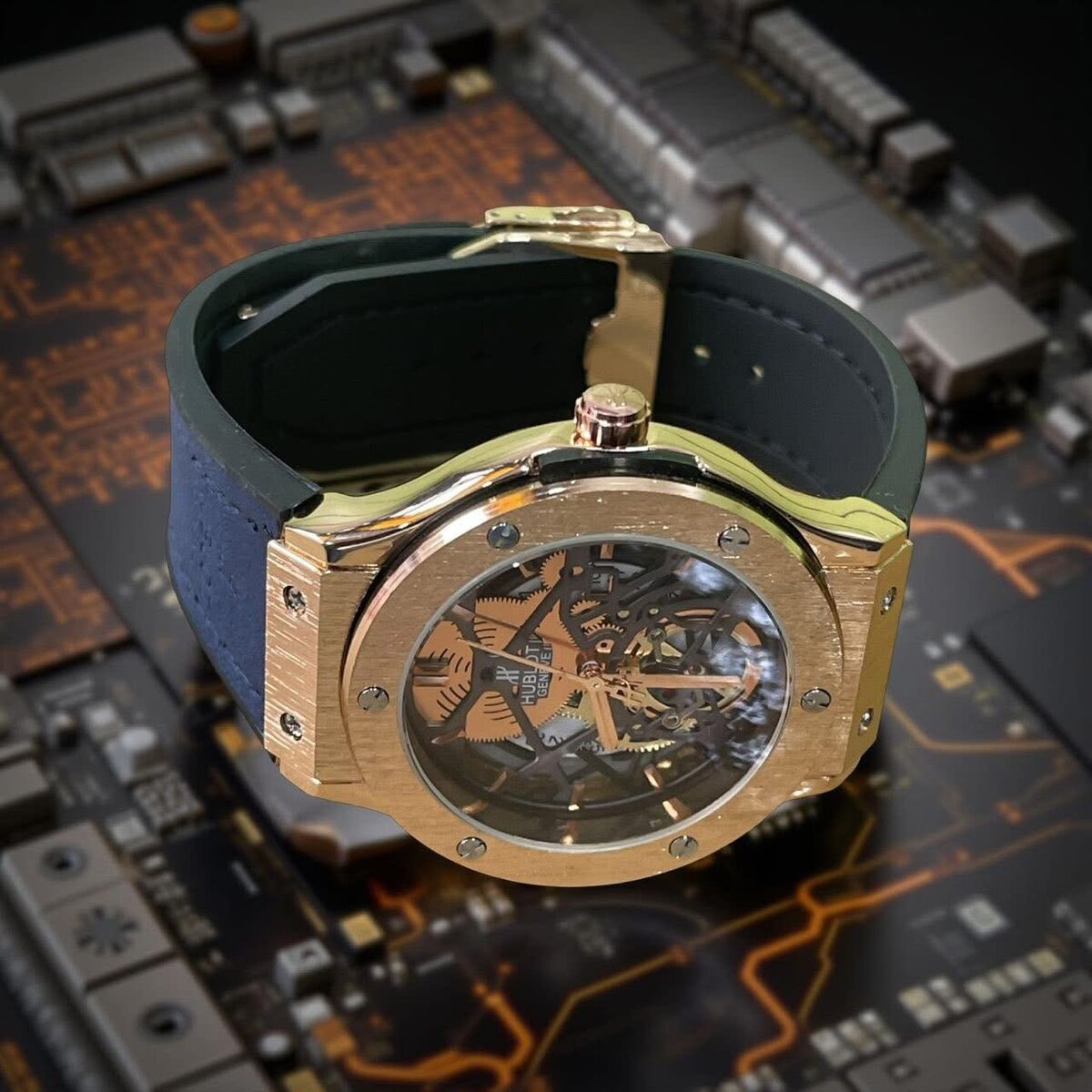 Montre Squelette Luxe Homme