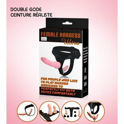 SEXTOYS DOUBLE GODE CEINTURE