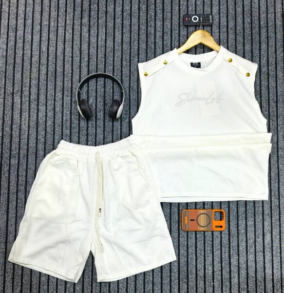 Ensemble décontracté blanc