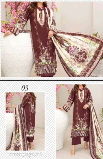 Three-piece with print