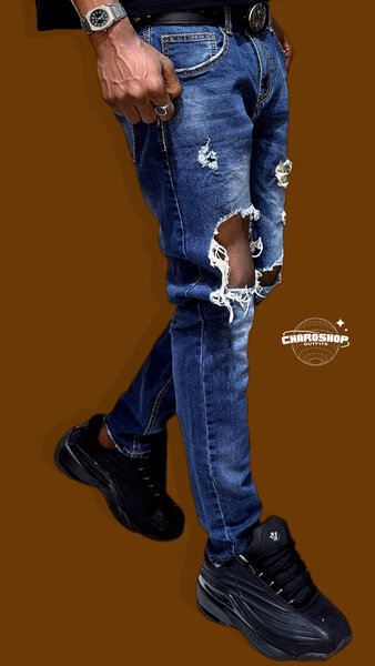 Jean déchiré pour homme