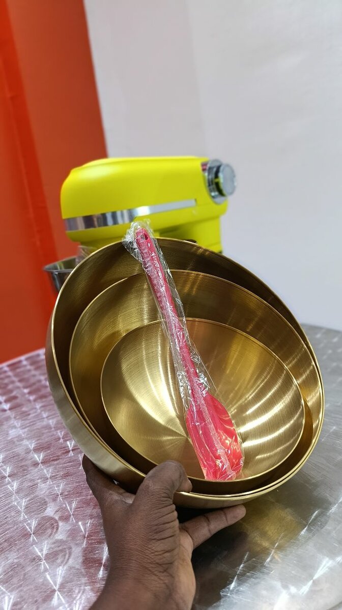 Ensemble de cul de poule Inox