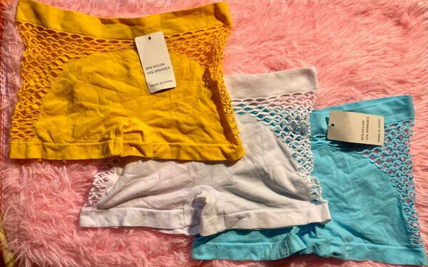 Shorts à mailles colorés