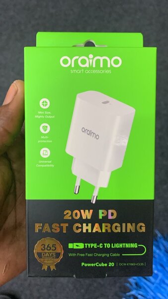 Chargeur rapide 20W Oraimo