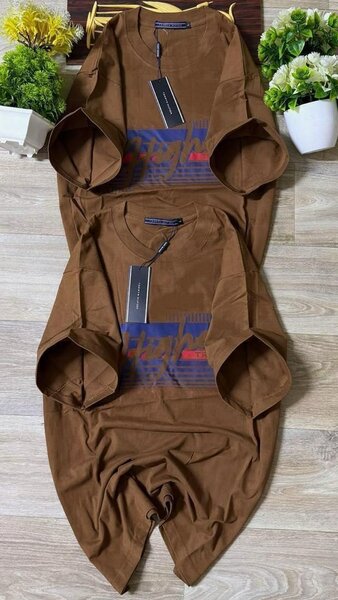 T-shirts imprimés en coton