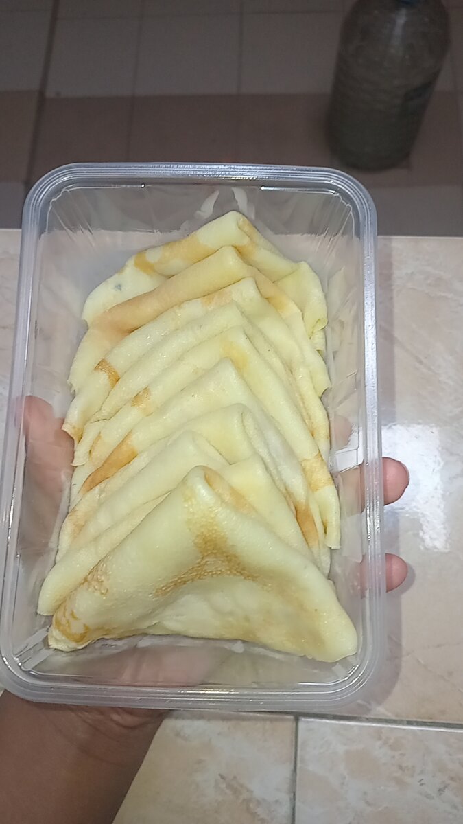 Crêpes fraîches maison