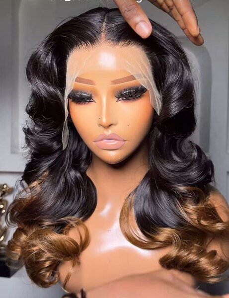 Perruque Lace Front Bouclée