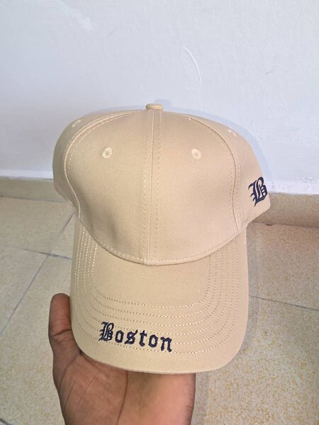 Casquette Boston beige