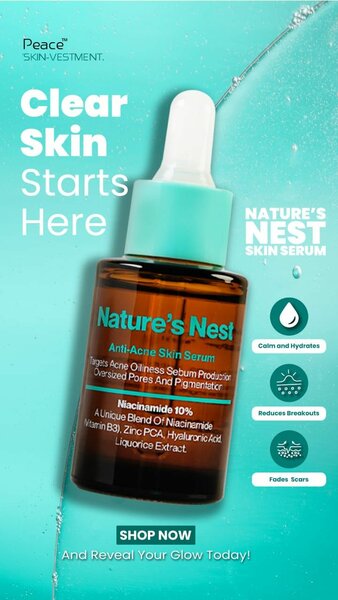Nature's Nest Anti Acne Serum