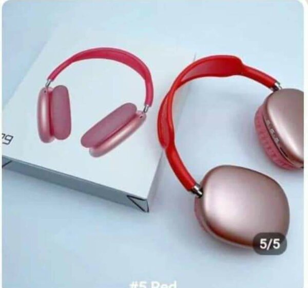 Casque bluetooth P9, rose