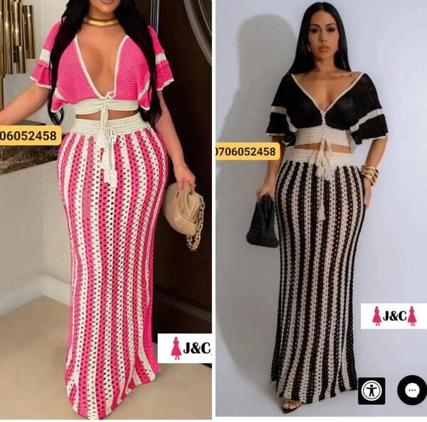 Ensemble crochet bohème chic