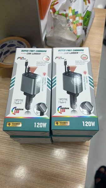 Chargeur Voiture Rapide 120W