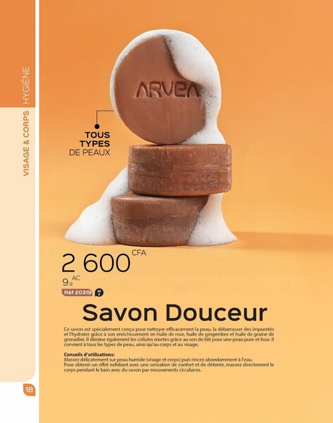 Savon douceur Arvea