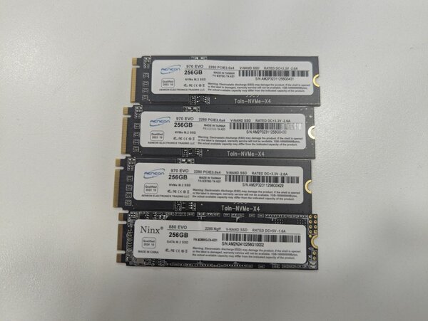 256gb SSD m.2
