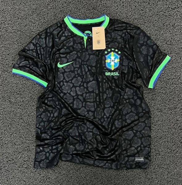 Maillot de Football Brésil Noir