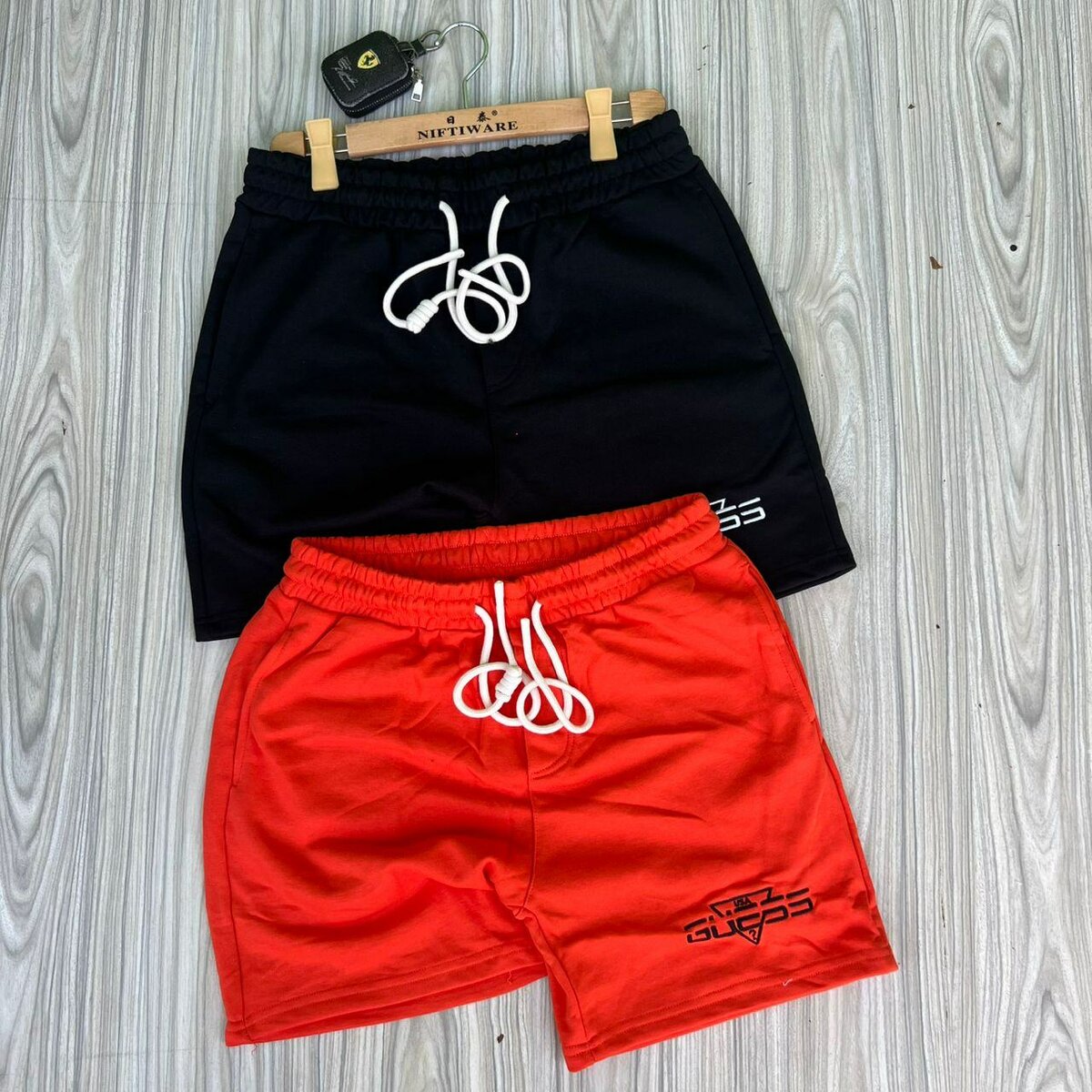 Heavy cotton shorts for men