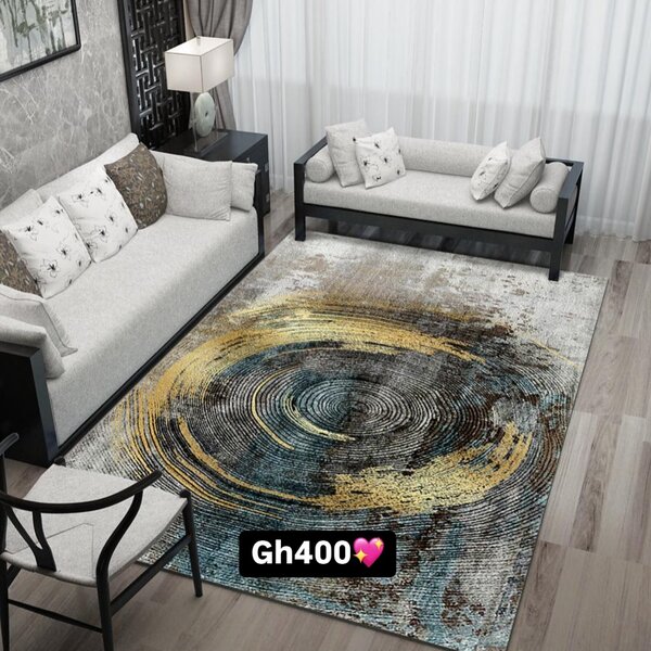 Beautiful and cozy patterned carpet