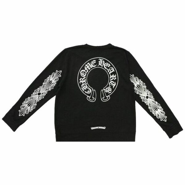 Sweat-shirt noir Chrome